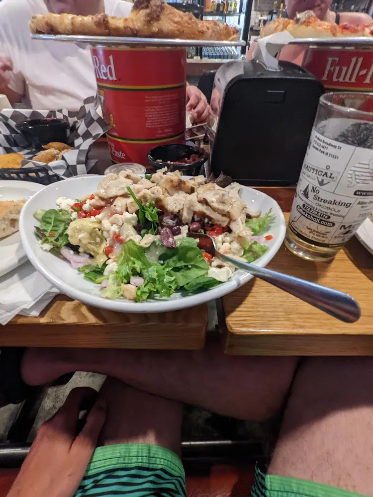 Greek Salad with Chicken